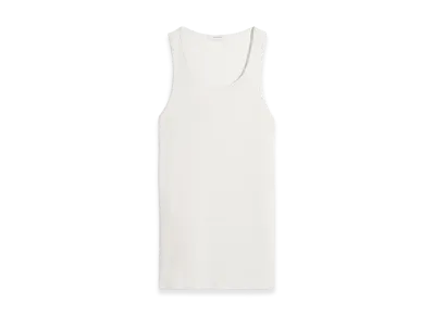 LEMAIRE Jersey Tank Top "Light Cream"