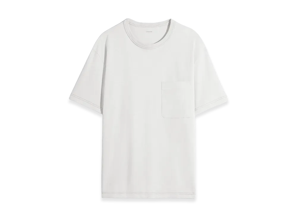 LEMAIRE Jersey Boxy Short Sleeve T-Shirt "Pearl"