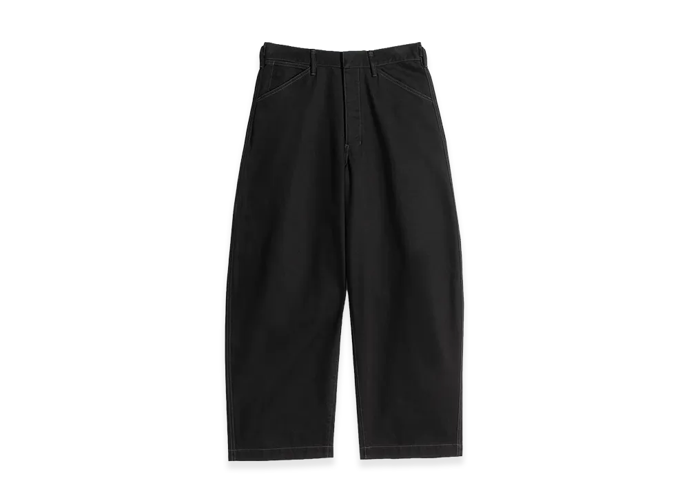 LEMAIRE Denim Maxi Workwear Pants "Black"