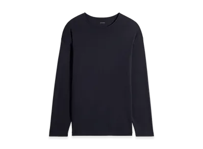 LEMAIRE Cotton Silk Long Sleeve T-Shirt "Urchin"