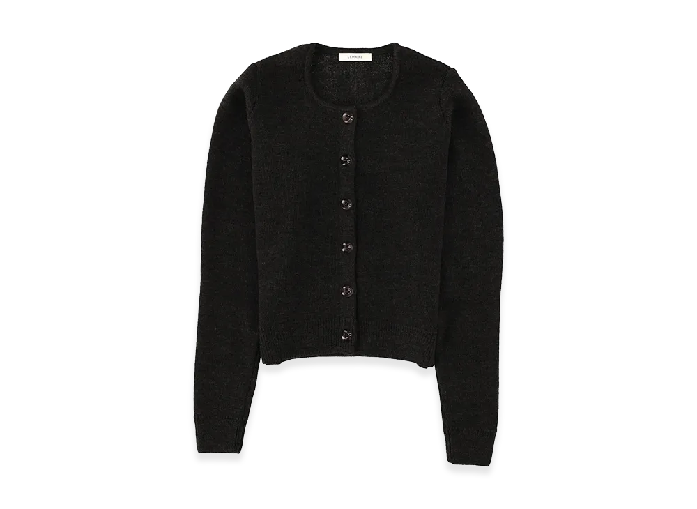 LEMAIRE Women's Wool Blend Cardigan "Brown"