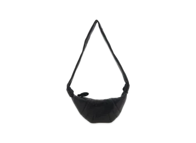 LEMAIRE Small Croissant Bag in Soft Nappa "Black"