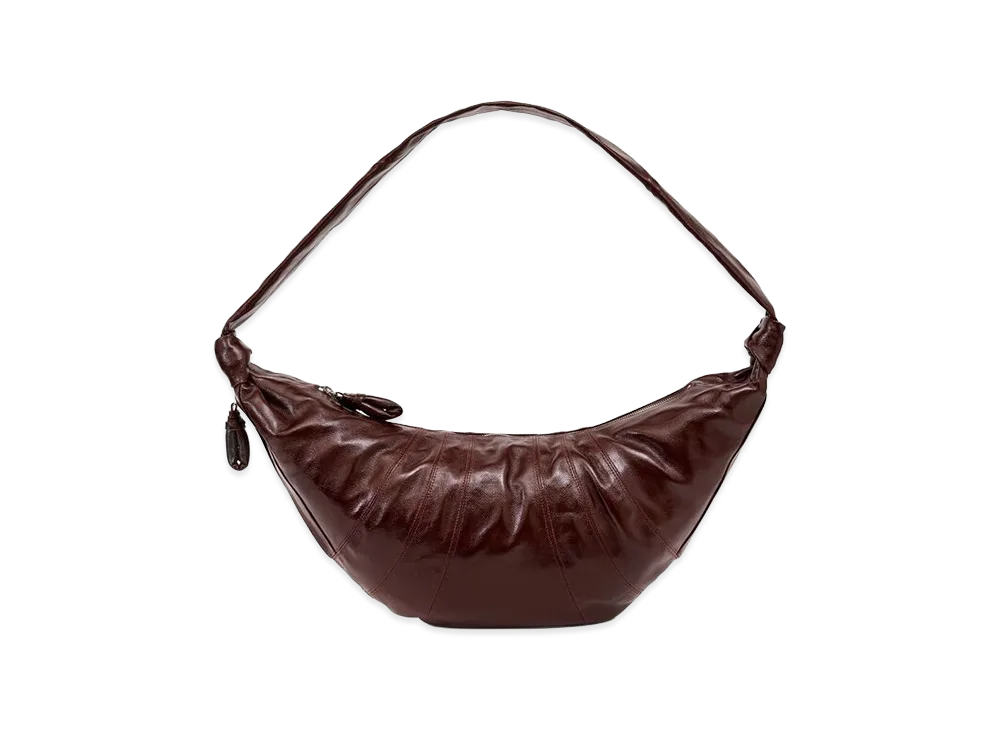 LEMAIRE Women's Large Croissant Shoulder Bag "Brown"