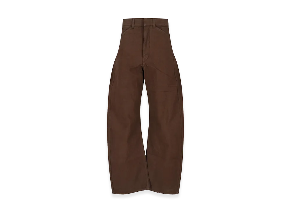 LEMAIRE Women's Trousers "Brown"