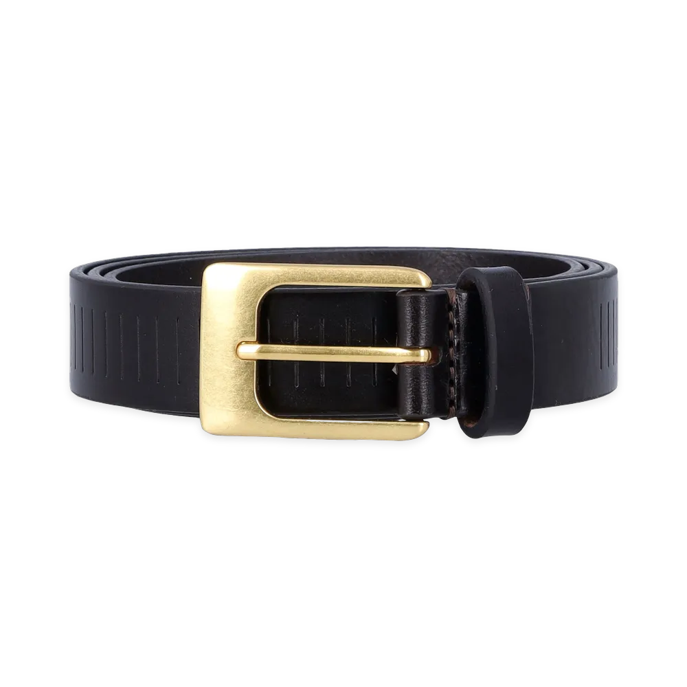 LEMAIRE Belts "Dark Brown"