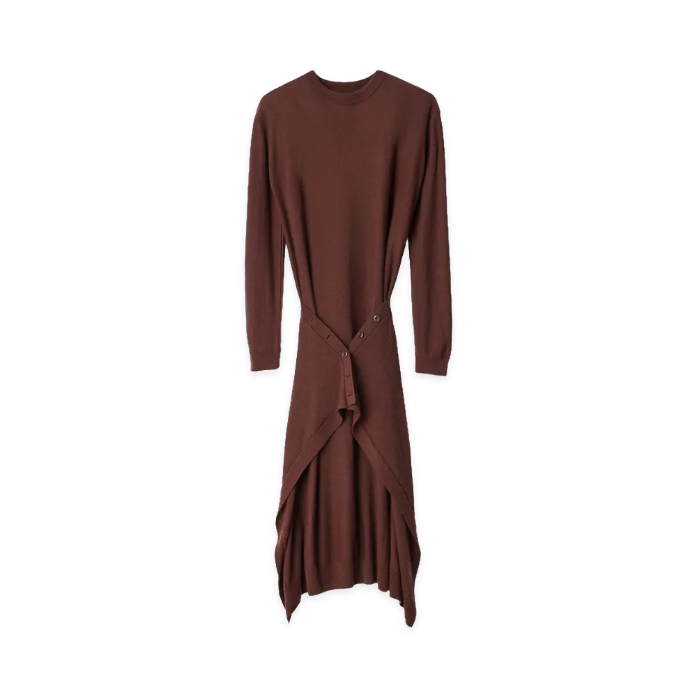 LEMAIRE Women's Dress "Brown"