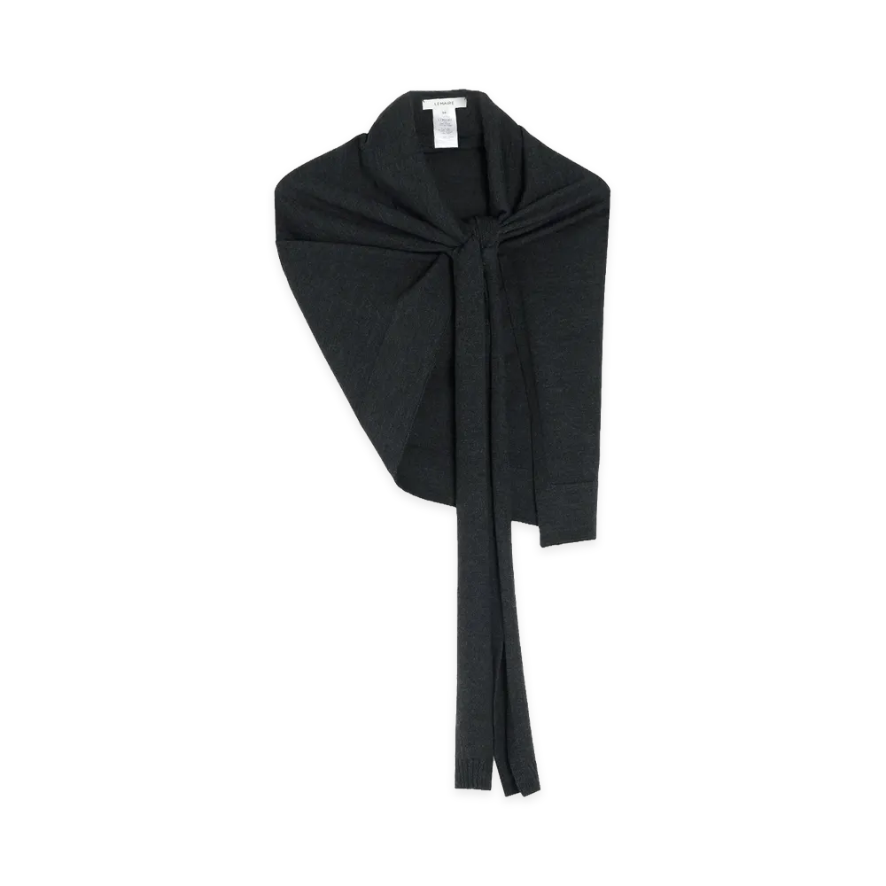 LEMAIRE Scarfs "Black"
