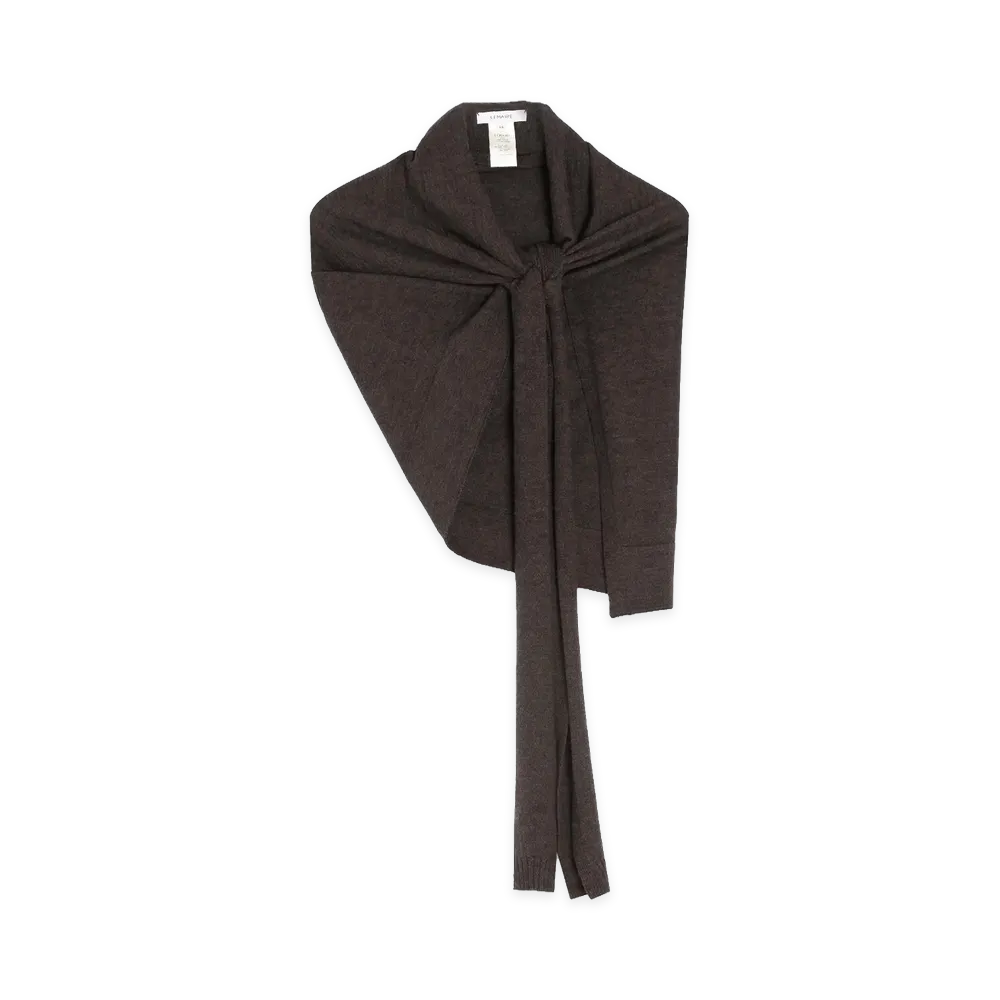 LEMAIRE Scarfs "Brown"