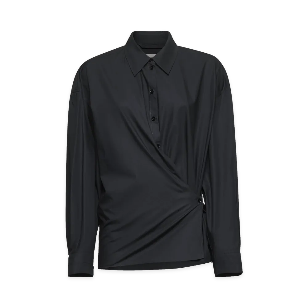 LEMAIRE Women's Shirts "Jet Black"