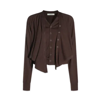 LEMAIRE Women's Sweaters "Brown"