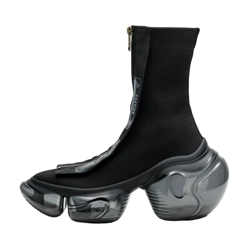grounds Women's LOOPIE CHAKO PRINT "Black"