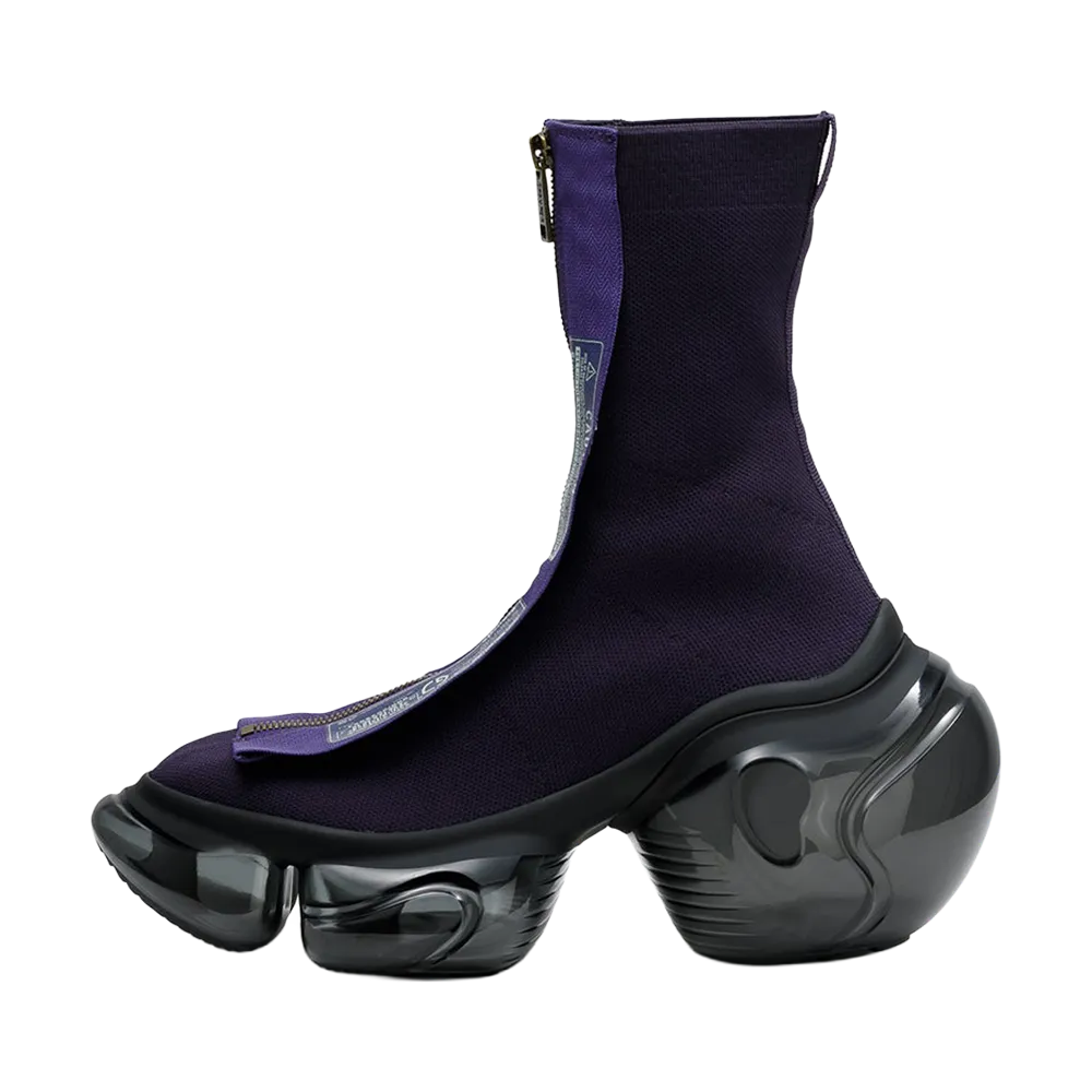 grounds Women's LOOPIE CHAKO PRINT "Purple/Black"