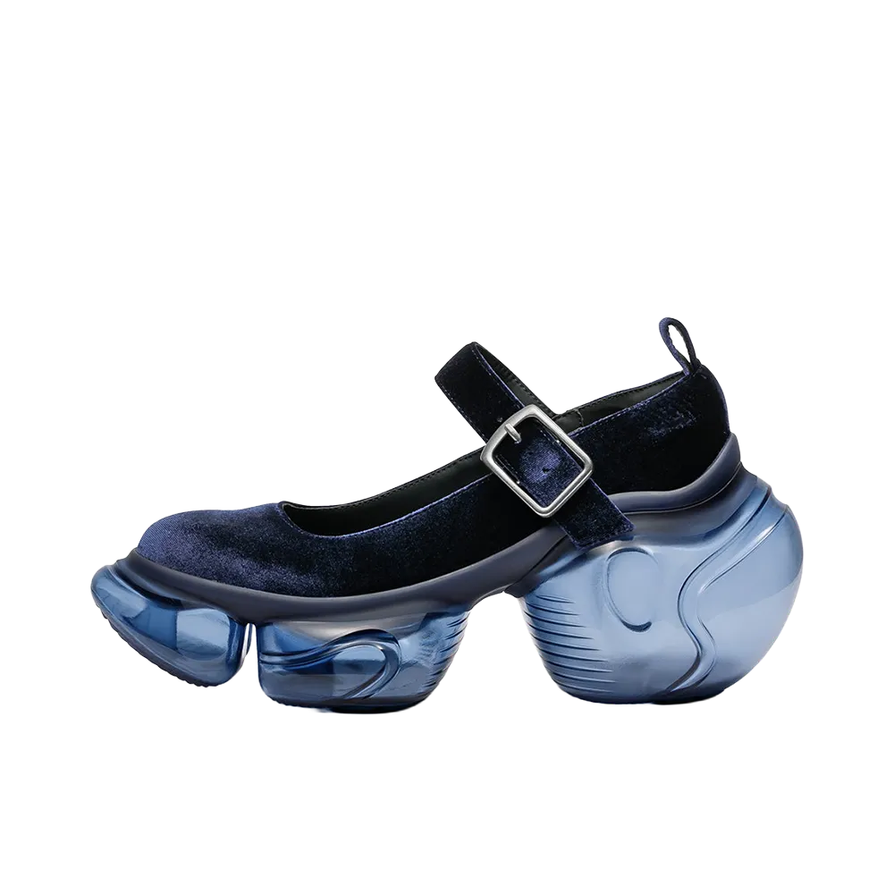 grounds Women's LOOPIE LADY "Navy Velvet/Navy"