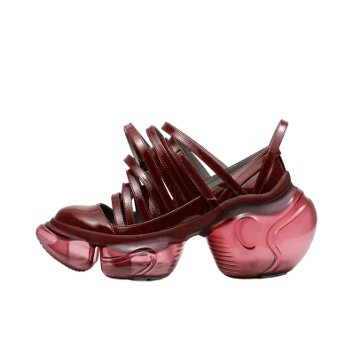 grounds Women's LOOPIE LOOP "Burgundy Enamel/Burgundy"