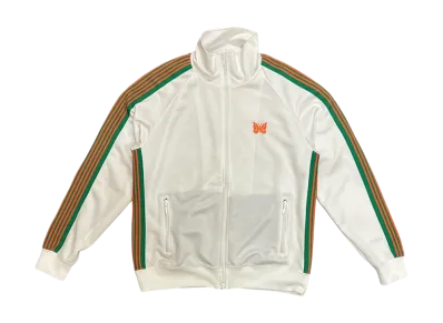 NEEDLES 23SS B'2Nd Exclusive Track Jacket Poly Smooth "White"