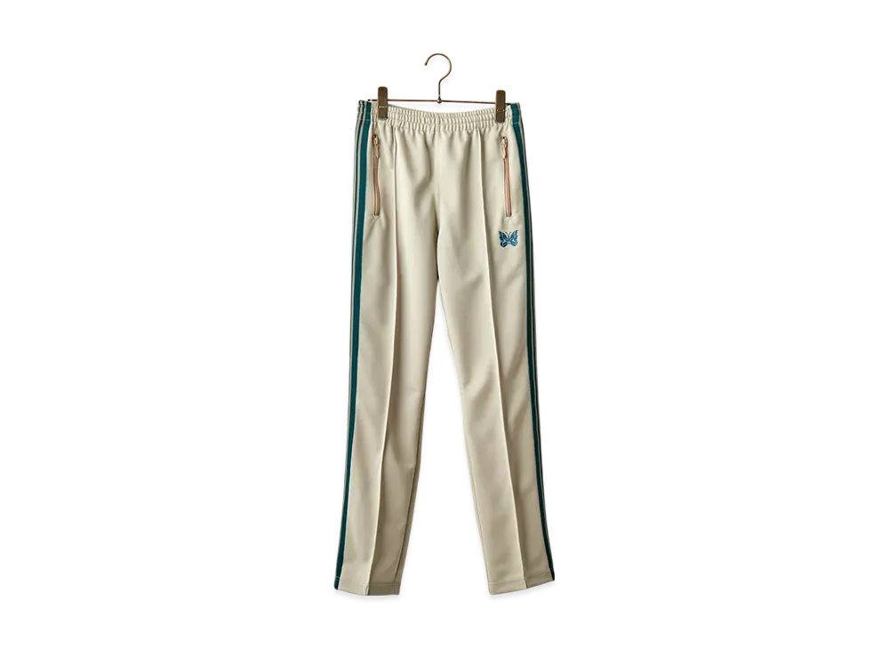 NEEDLES JEANS FACTORY Exclusive Narrow Track Pant "White"