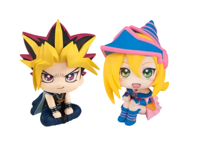 Look Up Yu-Gi-Oh Duel Monsters Yami Yugi & Dark Magician Girl Set With Limited Japanese Cushion