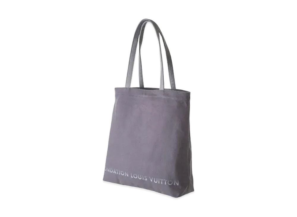 Louis Vuitton Tote Fondation Museum Limited Tote Canvas "Gray"
