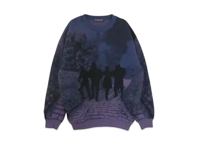 Louis Vuitton The wizard of Oz Crew Neck Knit "Blue/Purple"
