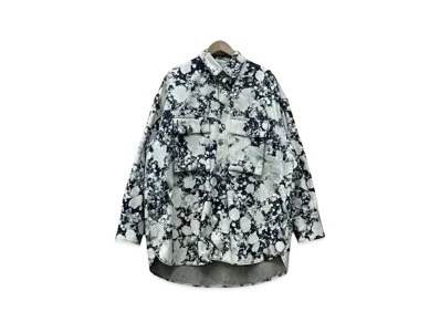 Louis Vuitton Poppy Dorothy Denim Shirt Blouson "Indigo/Blanc"