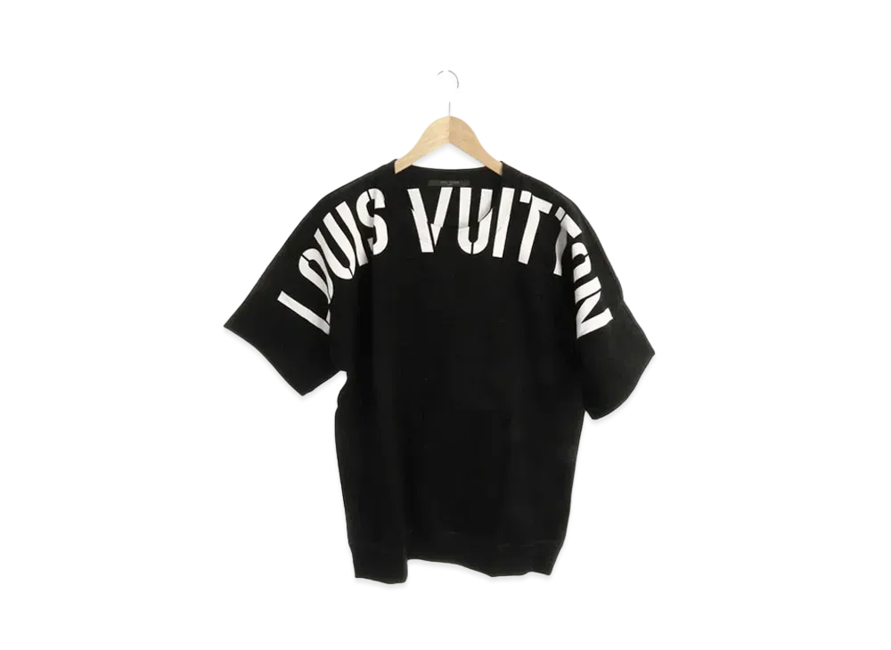 Louis Vuitton x Fragment Design Logo S/S T-shirt "Noir"