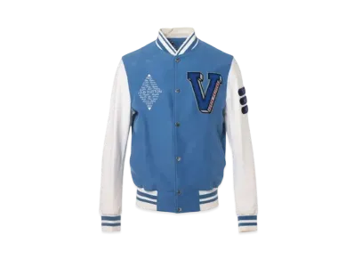 Louis Vuitton x Fragment Design Stadium Jacket "Blue/Blanc"