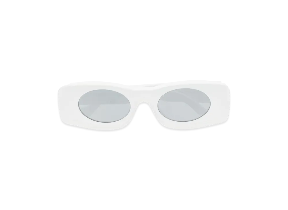 LOEWE White Acetate Sunglasses "White"