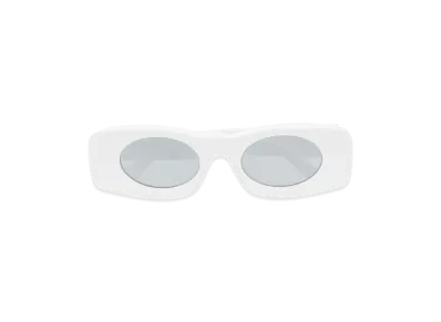 LOEWE White Acetate Sunglasses "White"