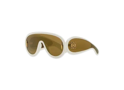 LOEWE White Acetate Sunglasses "White"