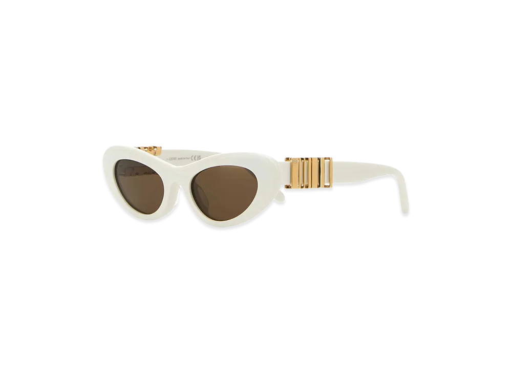 LOEWE White Acetate Sunglasses "White"