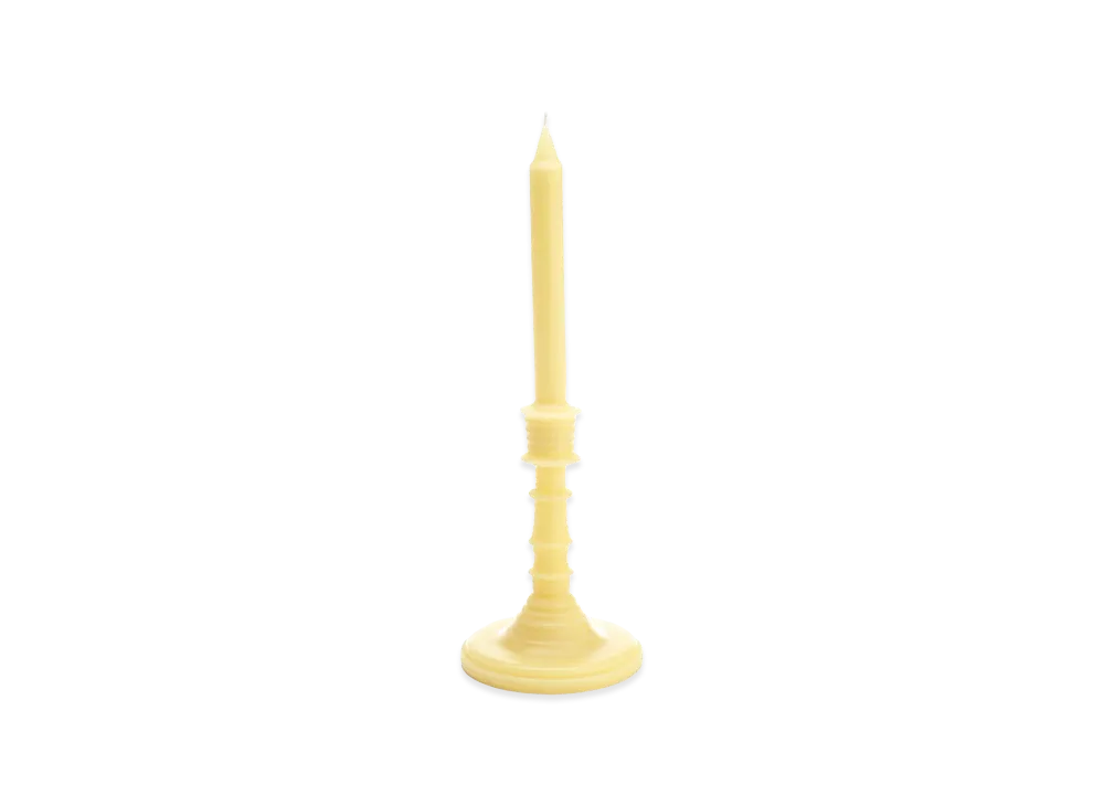 LOEWE Honeysuckle Wax Candle Holder "Yellow"