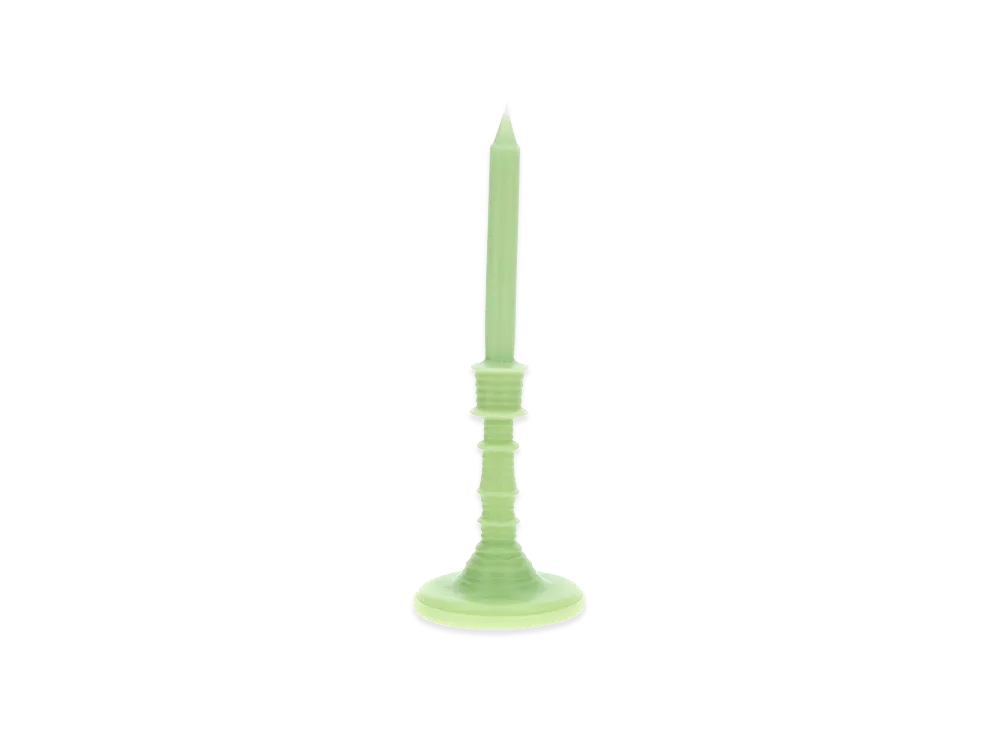 LOEWE 'cucumber' Candlestick 330 Gr "Green"