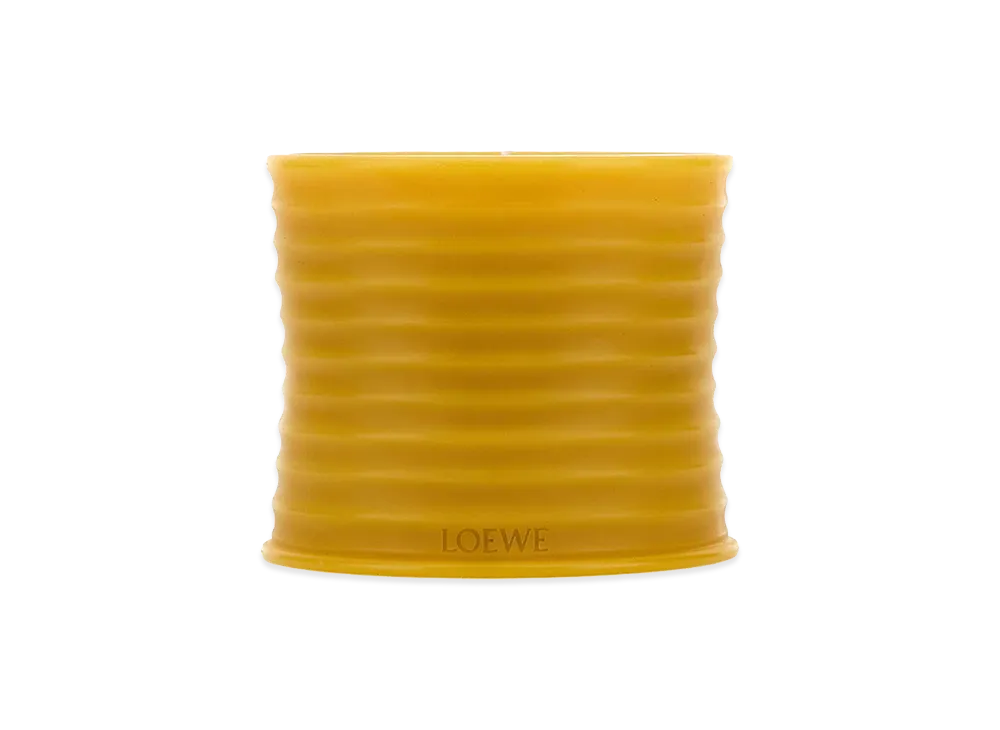 LOEWE Medium Beeswax Scented Candle "Yellow"