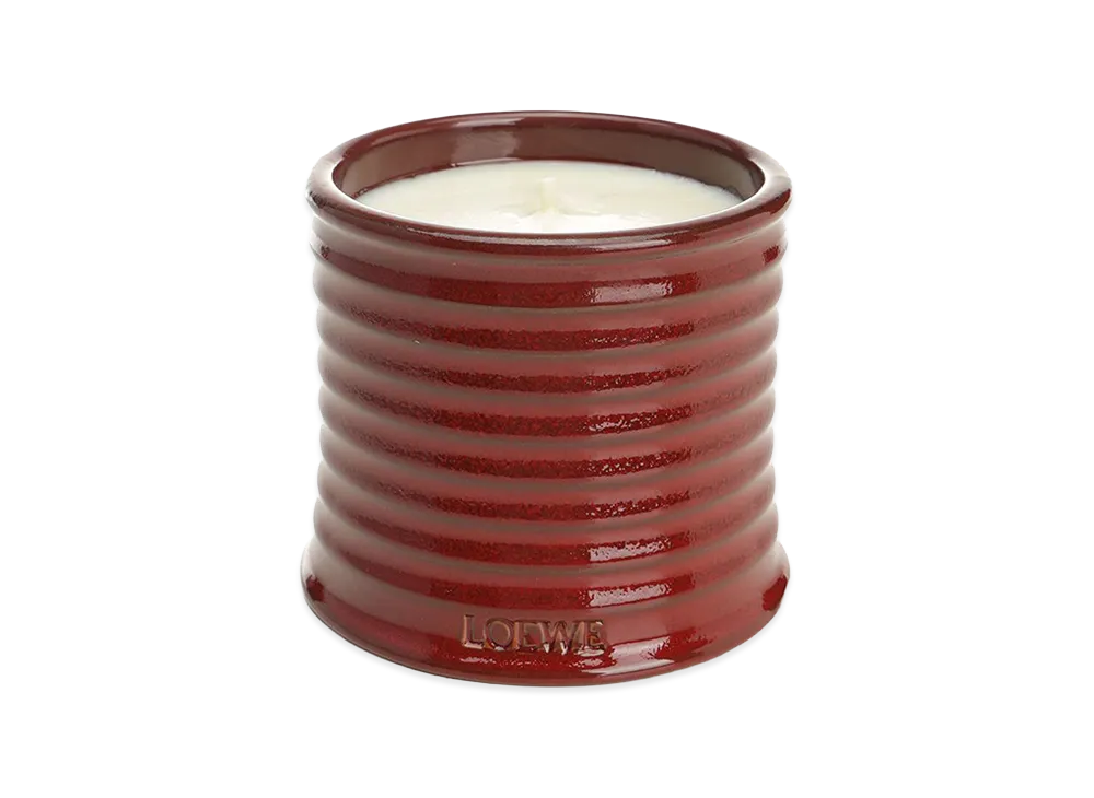 LOEWE Sweet Almond Midi Scented Candle "Bordeaux"