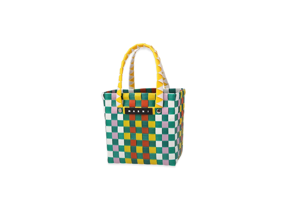 MARNI Micro Basket Bag "Buttercup"