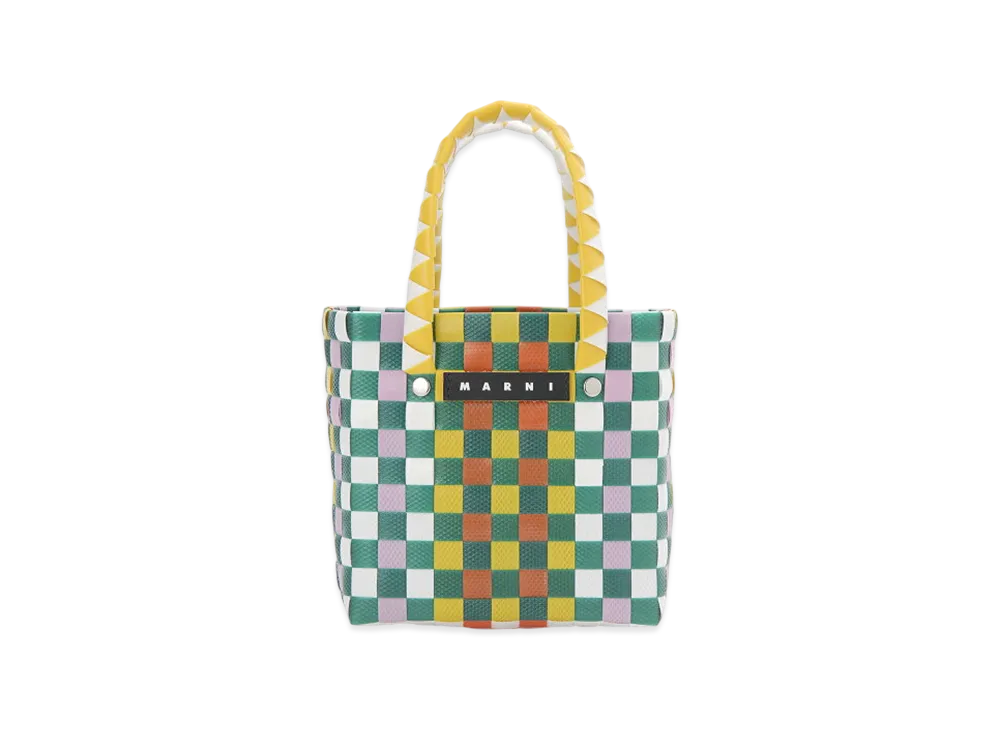 MARNI Micro Basket Bag "Multi"