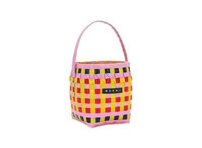 MARNI Women's Pod Kid Bag "Pink/Multi Color"