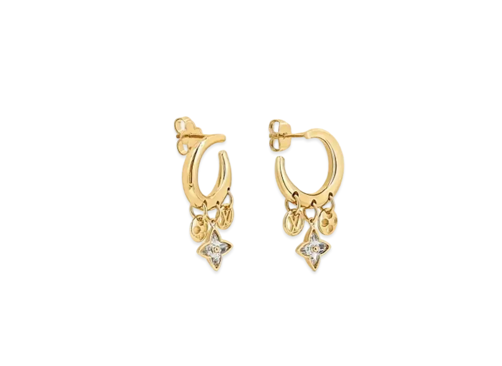Louis Vuitton My Blooming Earrings "Gold"