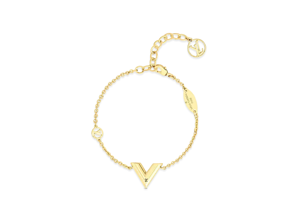 Louis Vuitton Essential V Bracelet "Gold"