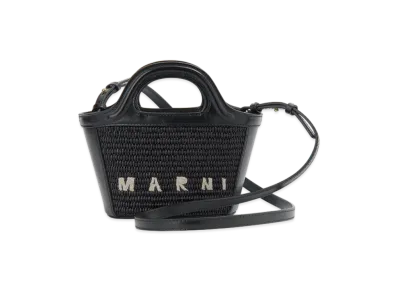 MARNI Tropicalia Micro Shoulder Bag "Black"
