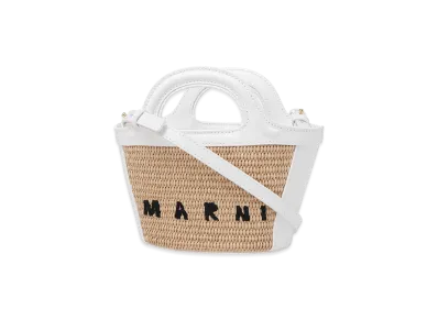 MARNI 2Way Tropicalia Micro Bag "Sandstorm/Lilywhite"