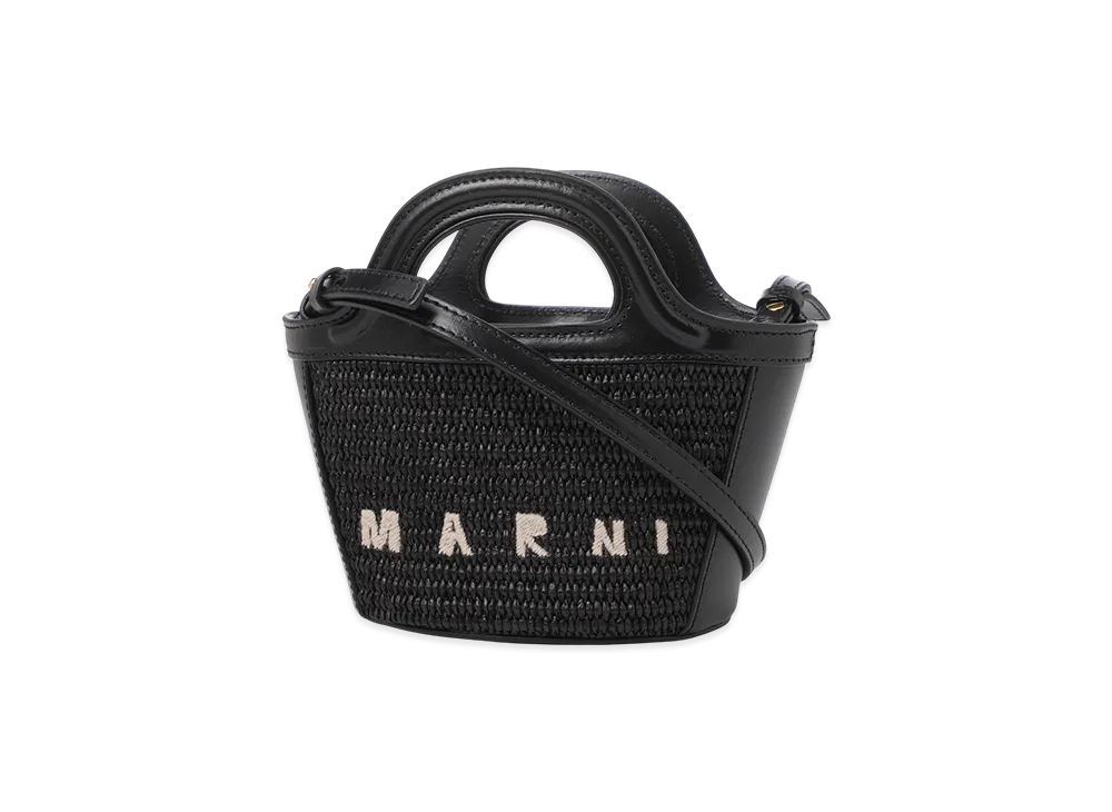MARNI 2Way Tropicalia Micro Bag "Black"
