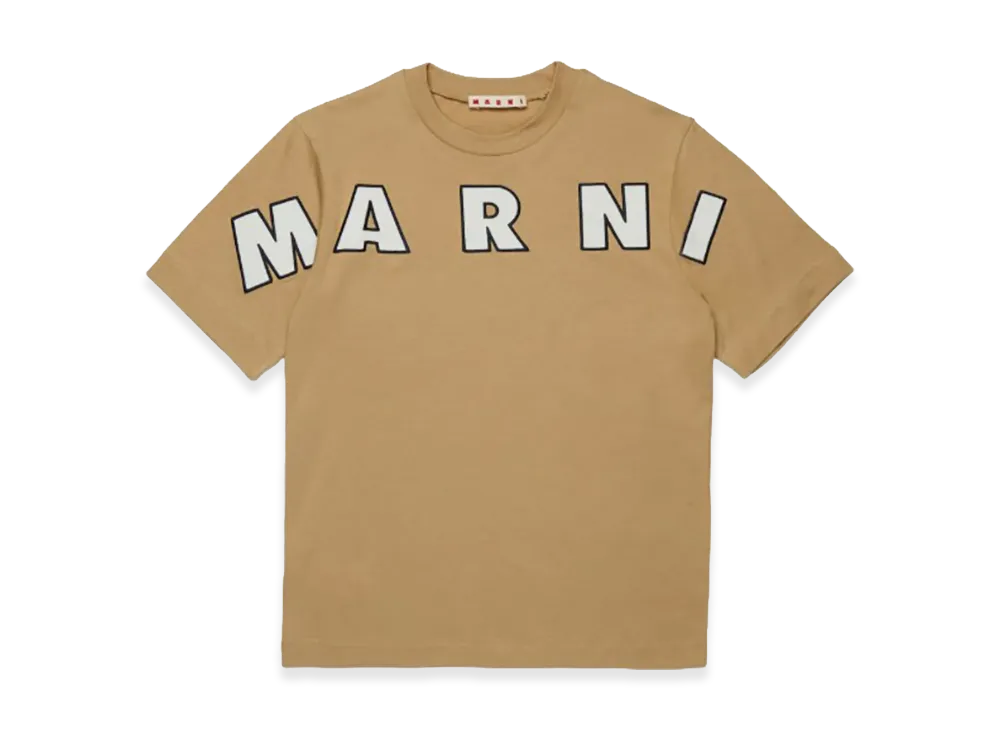MARNI Kids T-Shirts "Brown"