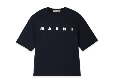 MARNI Crew Neck T-Shirt "Darknavy"