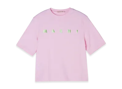 MARNI Crew Neck T-Shirt "Pink"