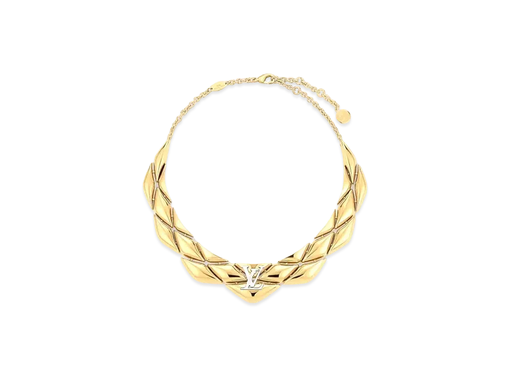 Louis Vuitton GO-14 Necklace "Gold"