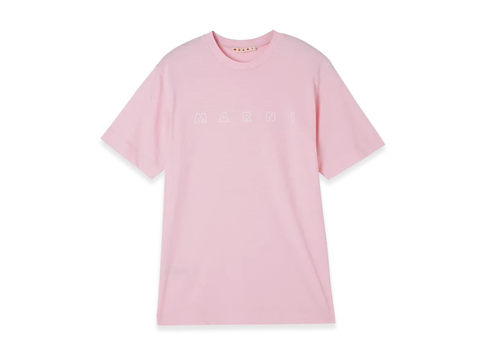 MARNI Crew Neck T-Shirt "Pink"