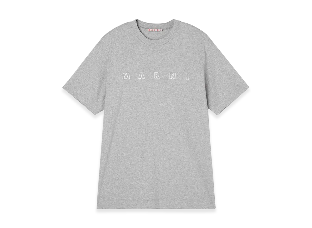 MARNI Crew Neck T-Shirt "Grey"