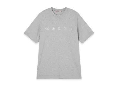 MARNI Crew Neck T-Shirt "Grey"