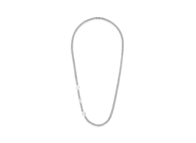 Louis Vuitton MNG Row Necklace "Silver"